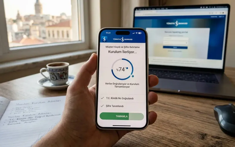 NFC, Mobil İmza ve Bankacılık Kurulumu